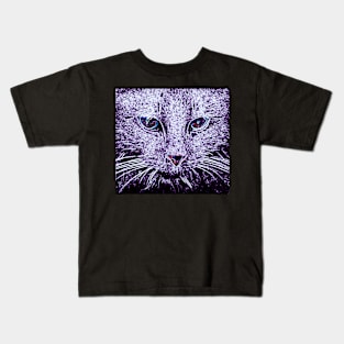 Cat Gazing Kids T-Shirt